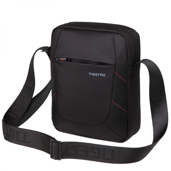 Tigernu τσάντα ταχυδρόμου μαύρο αδιάβροχο T-L5108